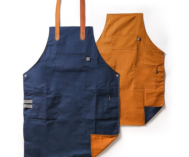 icleaXbag】 Handmade apron(neck strap)DG01 - Shop icleabag Aprons