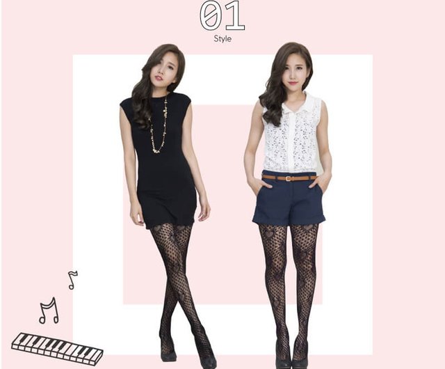 極細レース編み網タイツ大好きスタイル Y2K - ショップ peilou