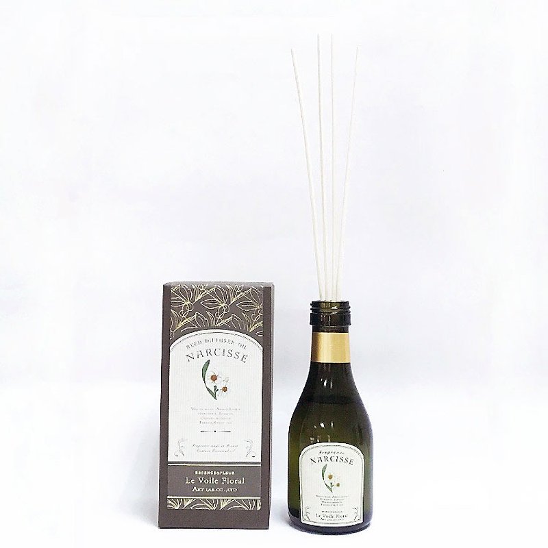 竹の日本のアートラボシリーズアールの香り - 水仙 - アロマ・線香 - ガラス 