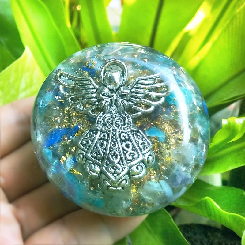 心靈療癒・身心平衡奧剛能量塔 - 擺飾/家飾品 - 水晶 藍色