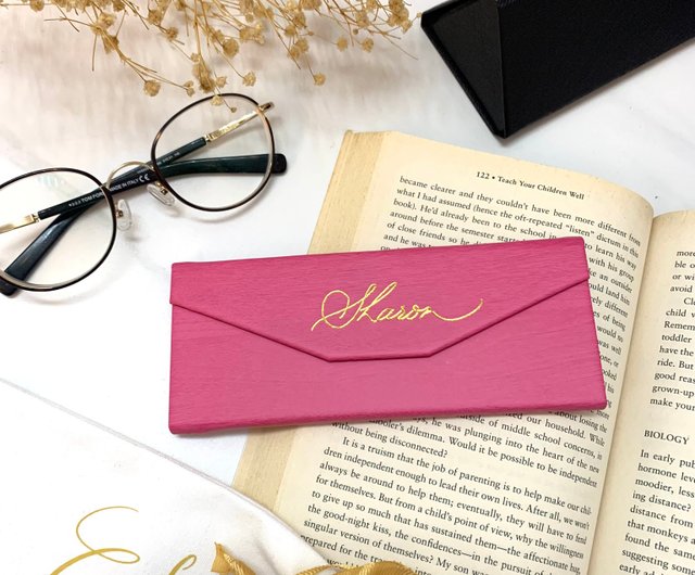 Custom Glasses Case, Personalized Eyeglass Case