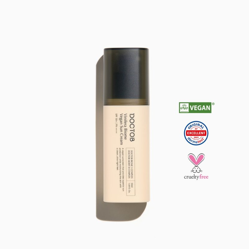Vinifera Biome 水感修護防曬乳 - DOCTOB韓國純素保養品牌 - 妝前乳/粉底液 - 其他材質 