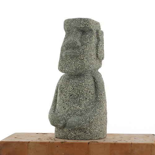 泥控 Nicon 水泥摩艾 Moai－全身摩艾 風化質感 粗獷摩艾