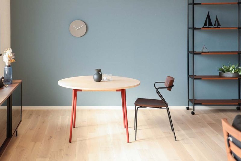 Marcay Woodworks Dual Circle Table - โต๊ะอาหาร - ไม้ สีนำ้ตาล