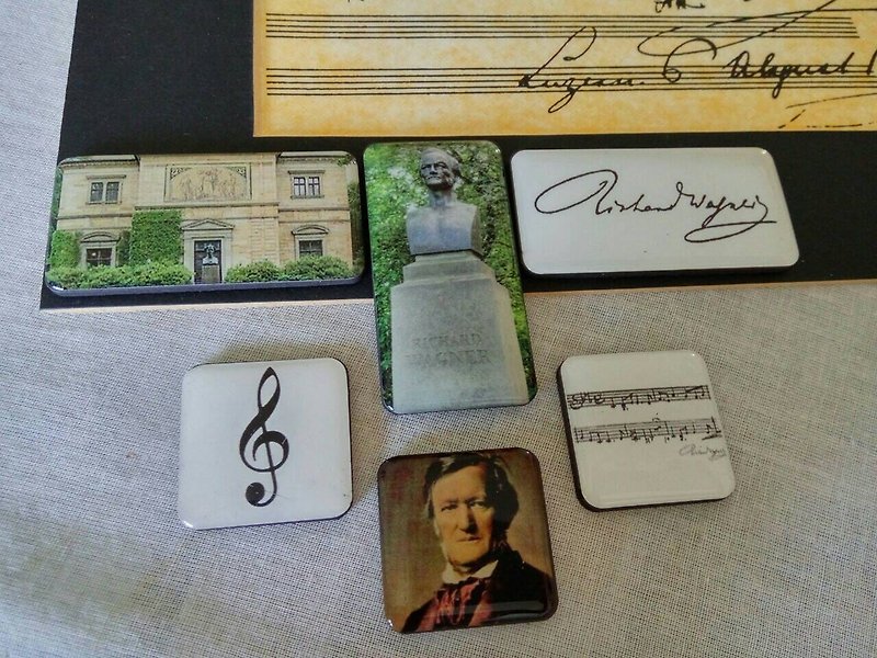 FUGUE Origin Wagner [Collector's Edition] - six thematic magnet - Magnets - Plastic 