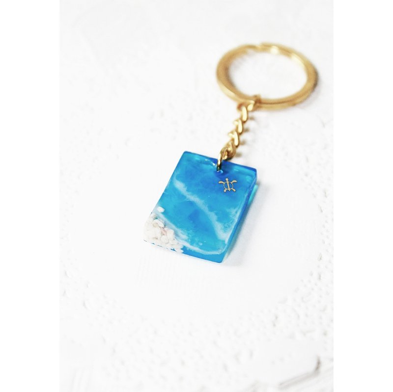 [Keychain/Pendant] Ocean Series - Little Ocean - ที่ห้อยกุญแจ - เรซิน หลากหลายสี