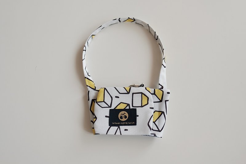 Beverage bag life experiment diary Inclusive printing - Beverage Holders & Bags - Polyester Yellow