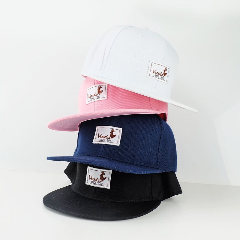 Vavia Baseball Cap | White | Pink | Navy Blue | Black - 帽子 - 聚酯纖維 多色