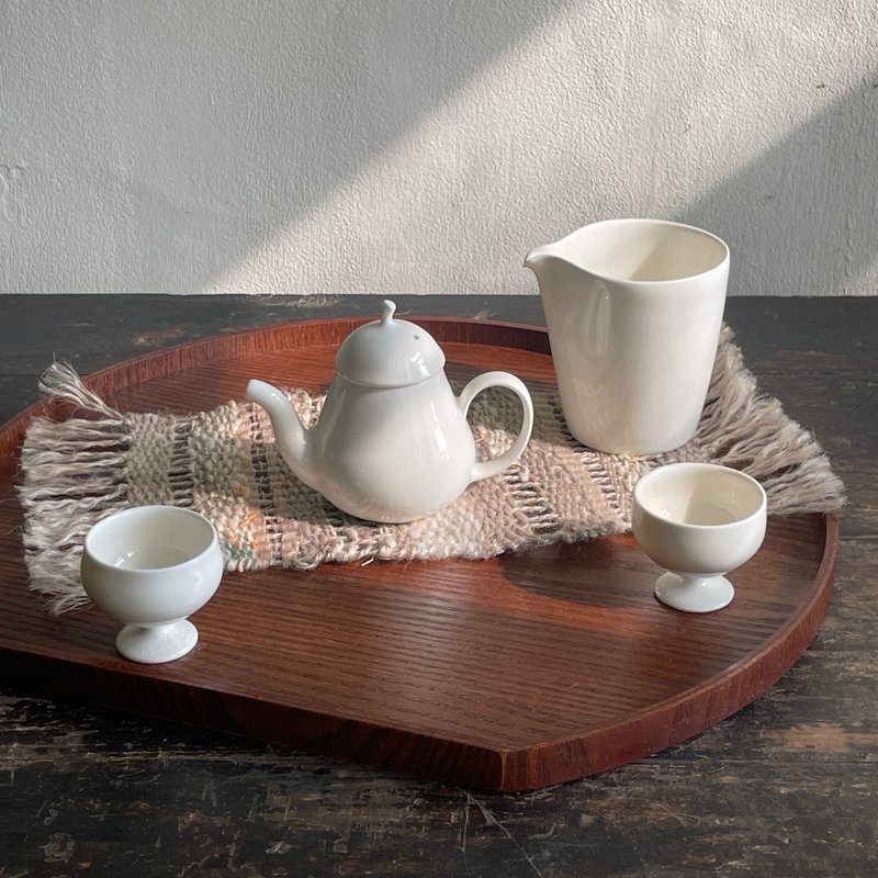 阿芳茶具組_瓷_透亮 - 茶壺/茶杯/茶具 - 瓷 白色
