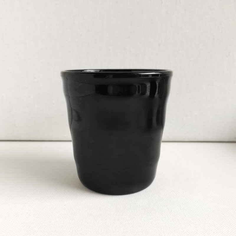 PGT Ripple Tea Cups 6 Pack - Teapots & Teacups - Eco-Friendly Materials Black