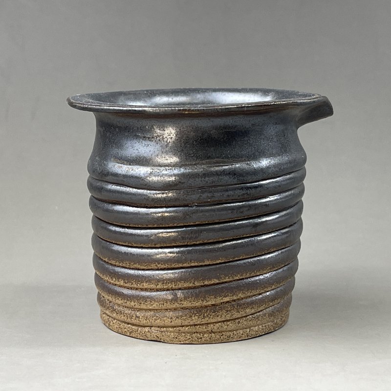 台灣【花器茶海】陶藝手作釉變019 - 茶壺/茶杯/茶具 - 陶 咖啡色