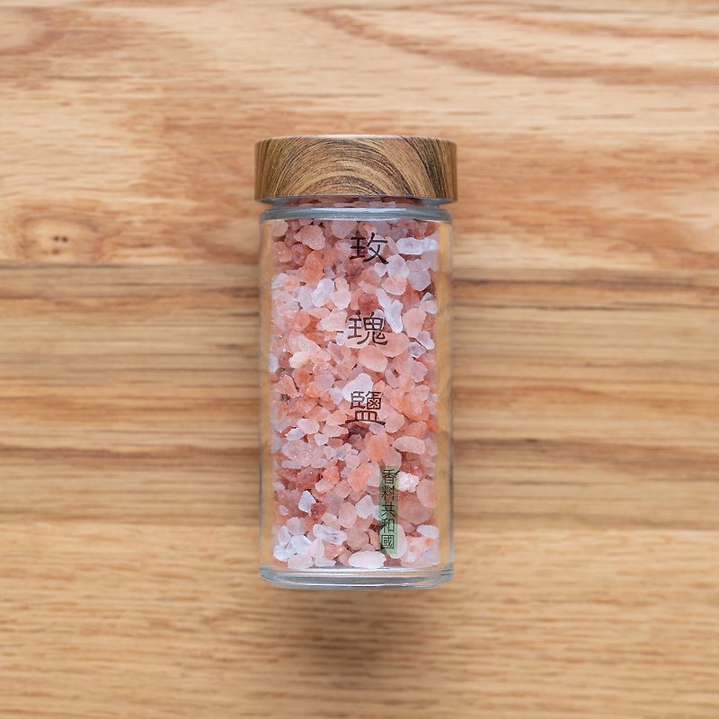 rose rock salt - Sauces & Condiments - Glass Pink