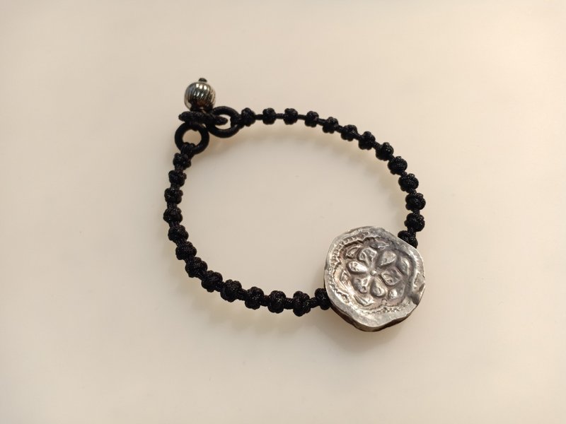 #SD-085~88 sterling silver hand-knitted bracelet - สร้อยข้อมือ - เงินแท้ สีเงิน