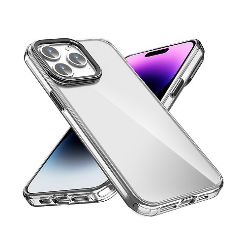 VOYAGE-CASE SHOP VOYAGE 抗摔防刮保護殼-Pure Frame-透明-iPhone 15 Pro(6.1)