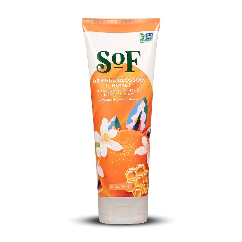 Immediately-South of France Marseille Soap Top Moisturizing Hand Lotion Orange Blossom Honey 237mL - Nail Care - Other Materials Orange