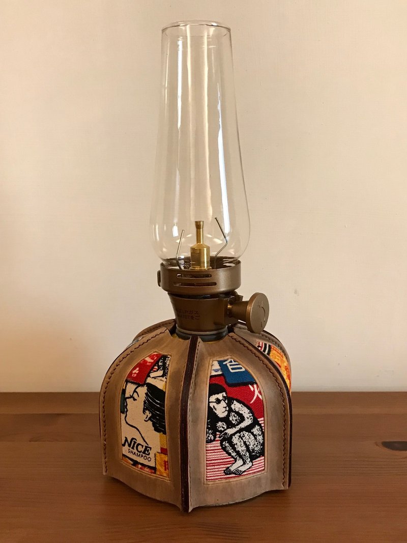 高山瓦斯罐罩 皮套 復古風 - 野餐墊/露營用品 - 真皮 