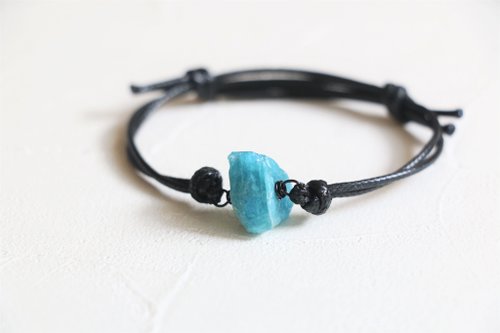 Vermeer Jewellery 天然水晶 天然藍磷灰石手鍊 礦石手環 水晶手繩 情侶手繩 朋友手繩