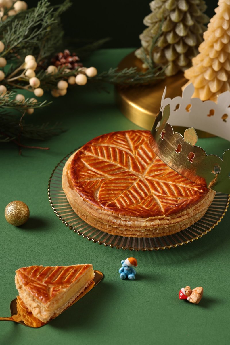 【期間限定】トリュフ・ガレット・デ・ロワ 7インチ - キッシュ・パイ - 食材 ゴールド