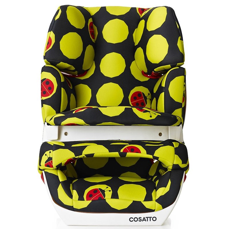 British Cosatto Troop Group 123 Car Seat - Ladybug - Kids' Furniture - Other Materials Yellow