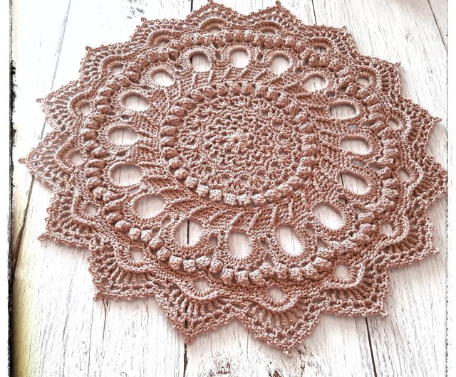 専用　ハンドメイド　レース編み　ドイリー ハンドメイド レース編みドイリー No.42 その他インテリア雑貨