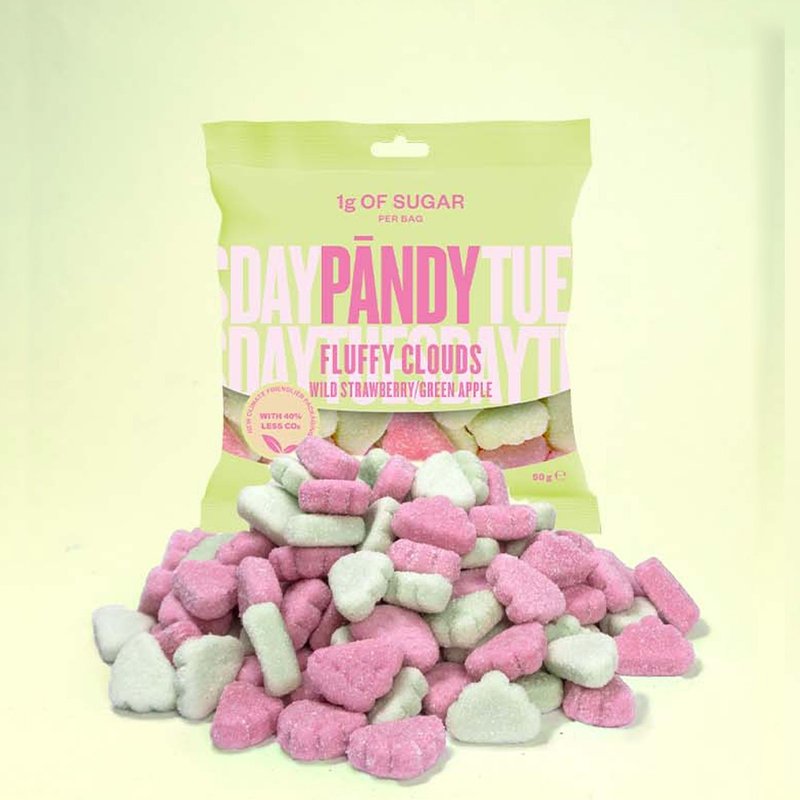 [Imported from Europe] PANDY Swedish natural gummy/single (choose any flavor/50g) - ขนมคบเคี้ยว - วัสดุอื่นๆ สึชมพู