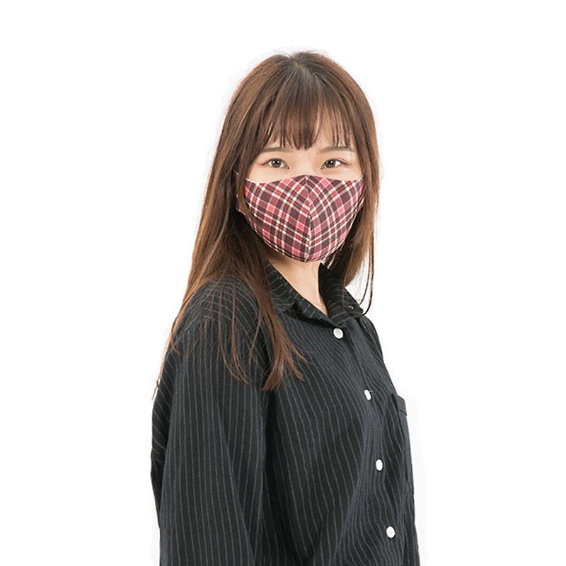 蜜香玫瑰茶─3D立體口罩 - 口罩/口罩收納套 - 其他材質 多色