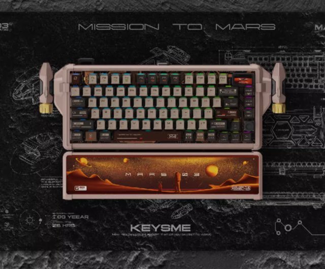 KeysMe Mars 03 ワイヤレスメカニカルキーボード KeysMe Mars 03 Wireless Custom Mechanical Keyboard - KeysMe