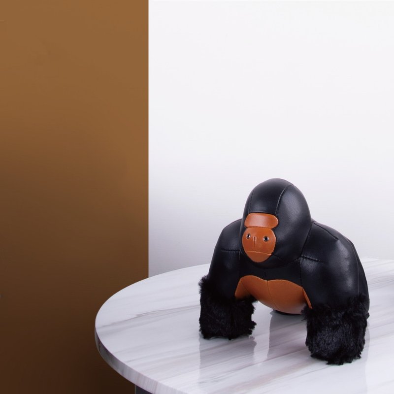 Zuny - Gorilla Milo - Bookend - ของวางตกแต่ง - หนังเทียม หลากหลายสี