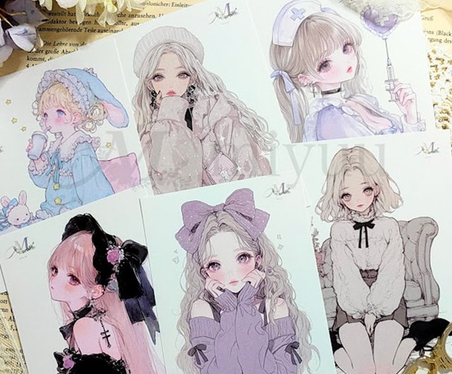 ステッカー original sticker 人物ステッカー オリジナル