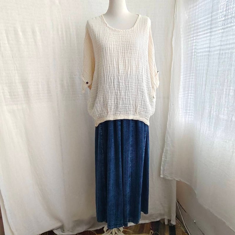 Denim skirt - Skirts - Cotton & Hemp 