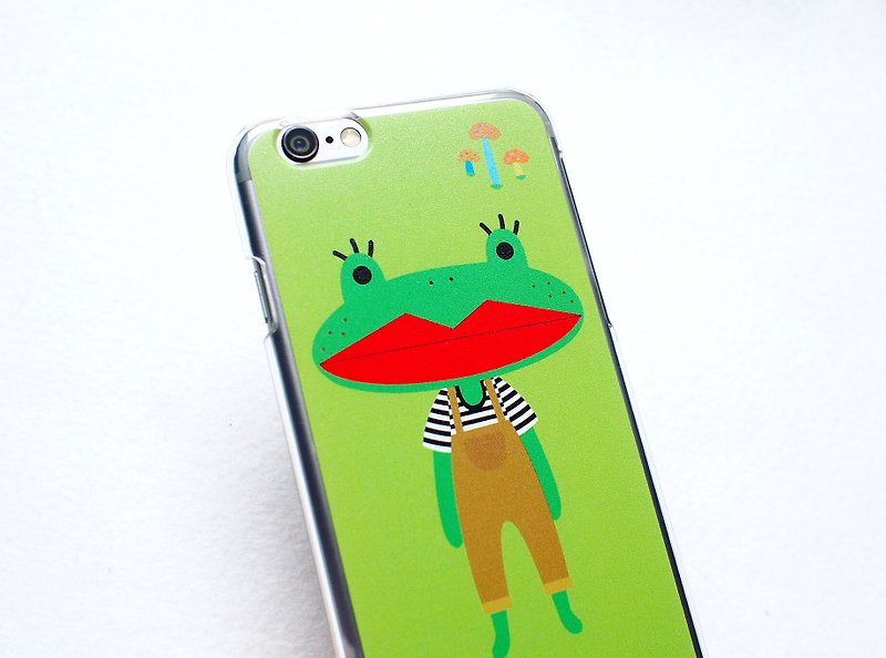 E*group 手機殼（阿蛙綠） iphone 6plus/6s plus - 手機殼/手機套 - 壓克力 綠色