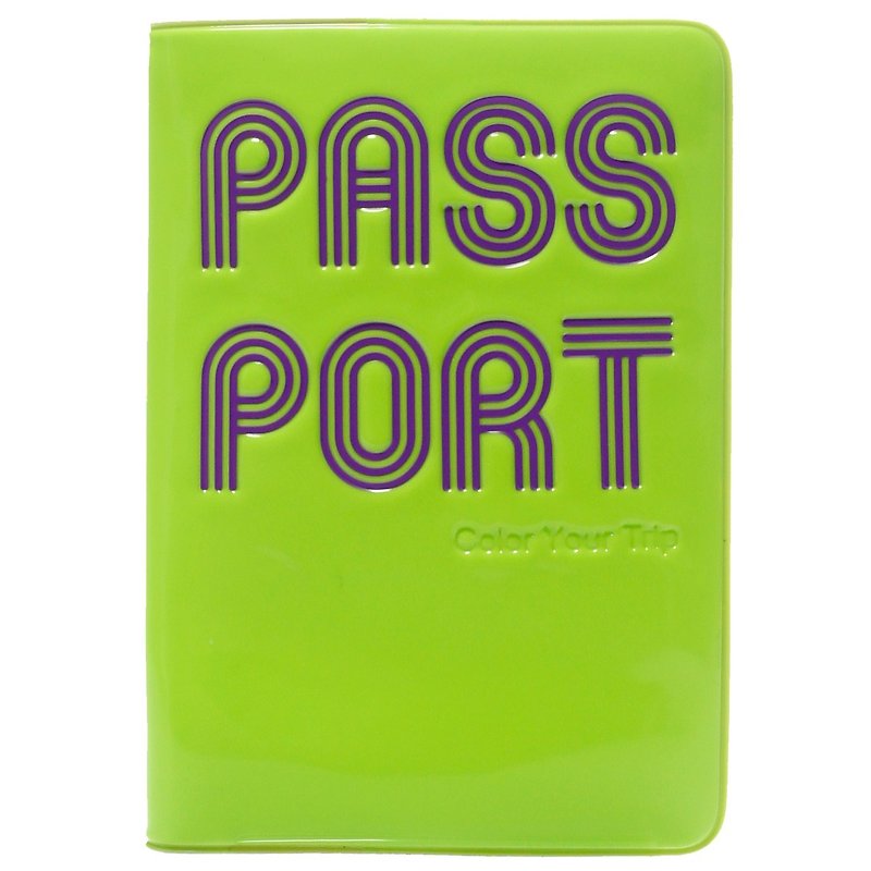 Rollog Classic Passport Holder (Green) - ที่เก็บพาสปอร์ต - พลาสติก 