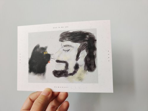zemoneni zemoneni designer postcard 設計師手繪明信片 圖案陸續更新中