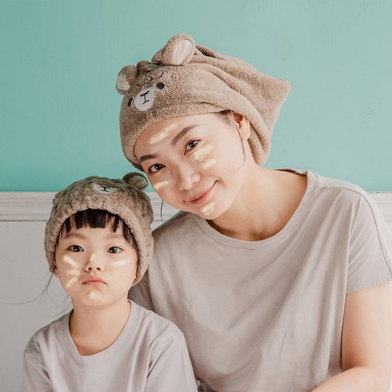 [Exclusive Taiwan Limited Edition] CB Japan animal-shaped microfiber head wrap (four styles available) - ผ้าขนหนู - เส้นใยสังเคราะห์ 