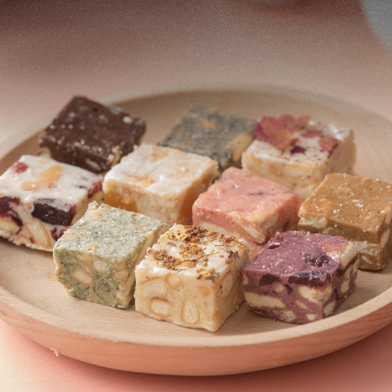 【情人節禮物】雪Q餅禮盒 中禮盒 / 辦公室零食 / 迷你磚 / 300克 - 零食/點心 - 其他材質 