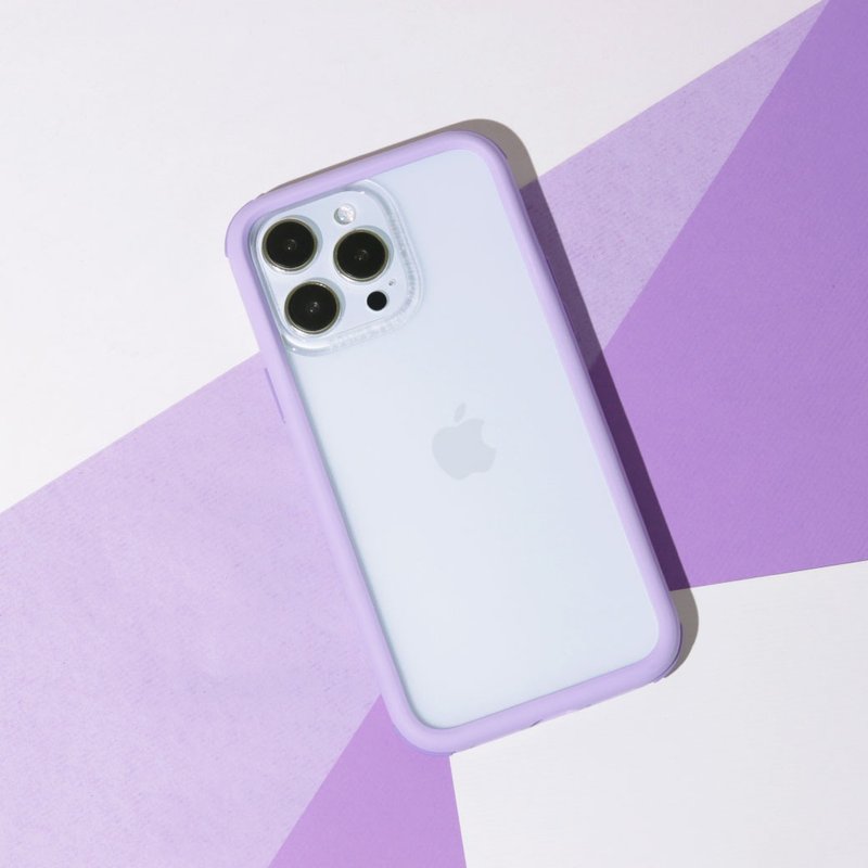 iPhone 14/13 系列 維納斯 抗菌軍規防摔手機殼-淡紫 - 手機殼/手機套 - 塑膠 紫色