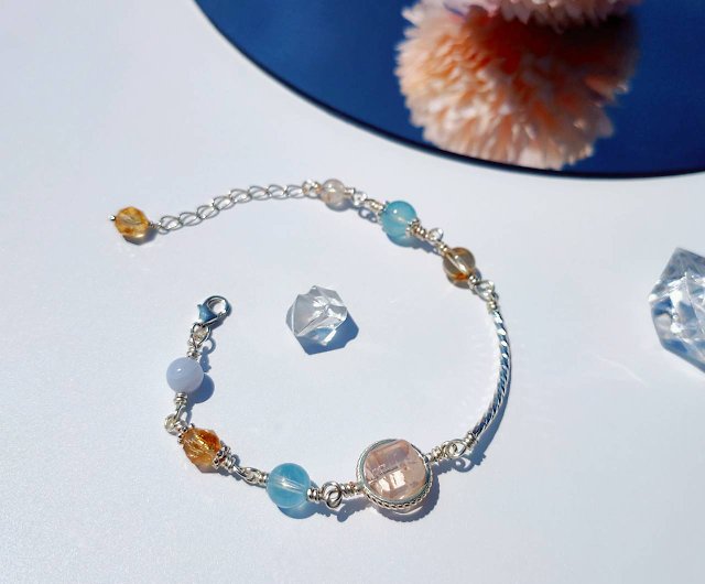 Sapphire Swarovski Crystal Bracelet | MB Designs
