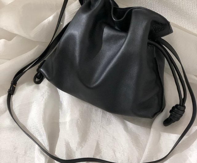 日本直送 名牌中古包 】LOEWE ロエベ アナグラム フラメンコクラッチ