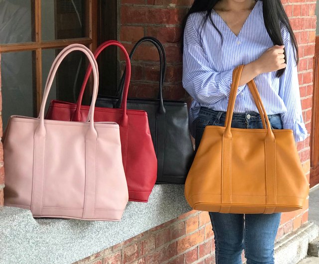 Extra Large Leather Tote