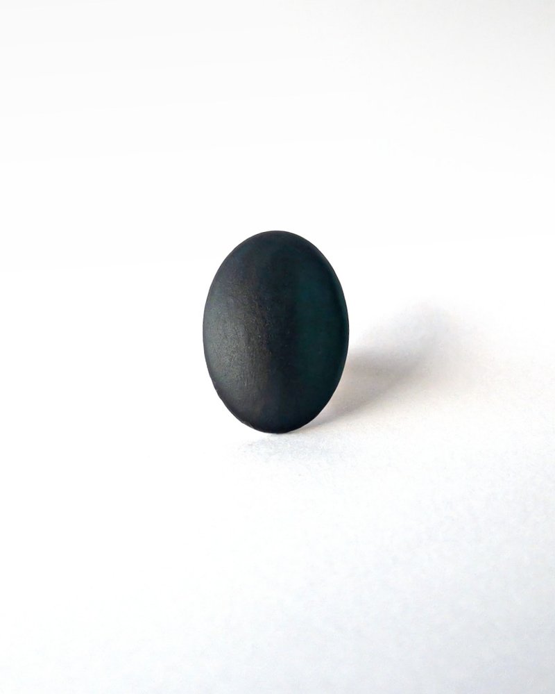 Galaxy volume ring /zero-new moon/ black/silver925 戒指 日本戒指 - 戒指 - 純銀 黑色
