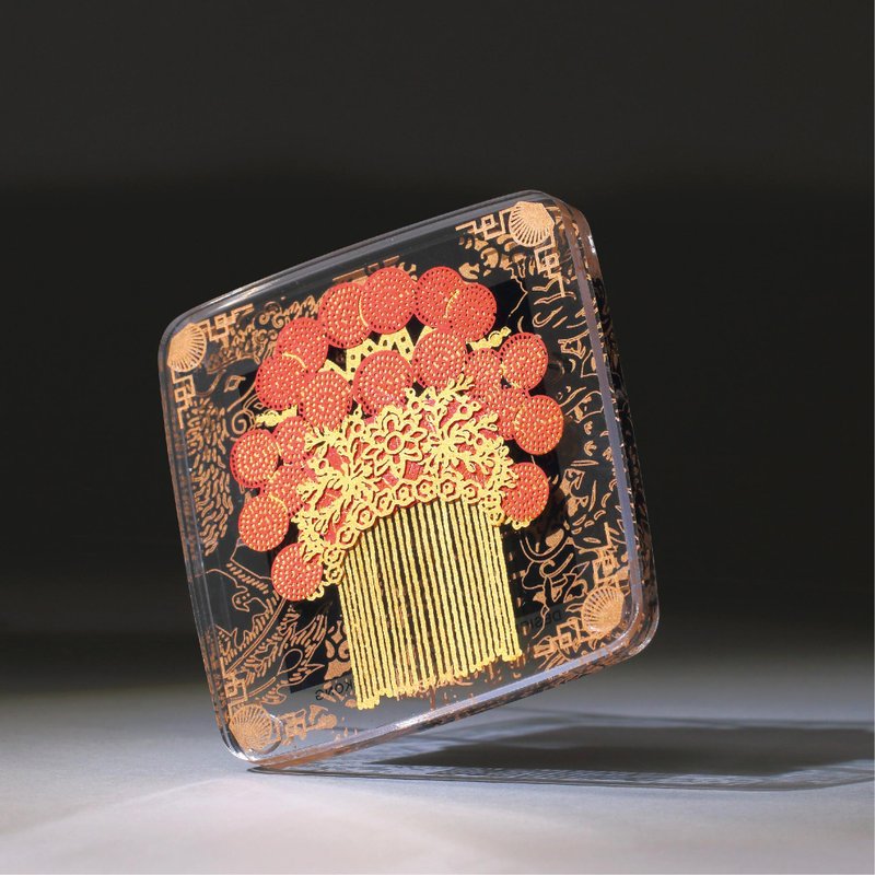 鳳冠 FingerART紙藝術磁石貼 香港文化系列 (PM-04) - 磁鐵 - 其他材質 多色