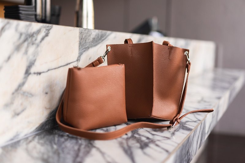 LAYLA BAG / Tan - Other - Other Materials Brown