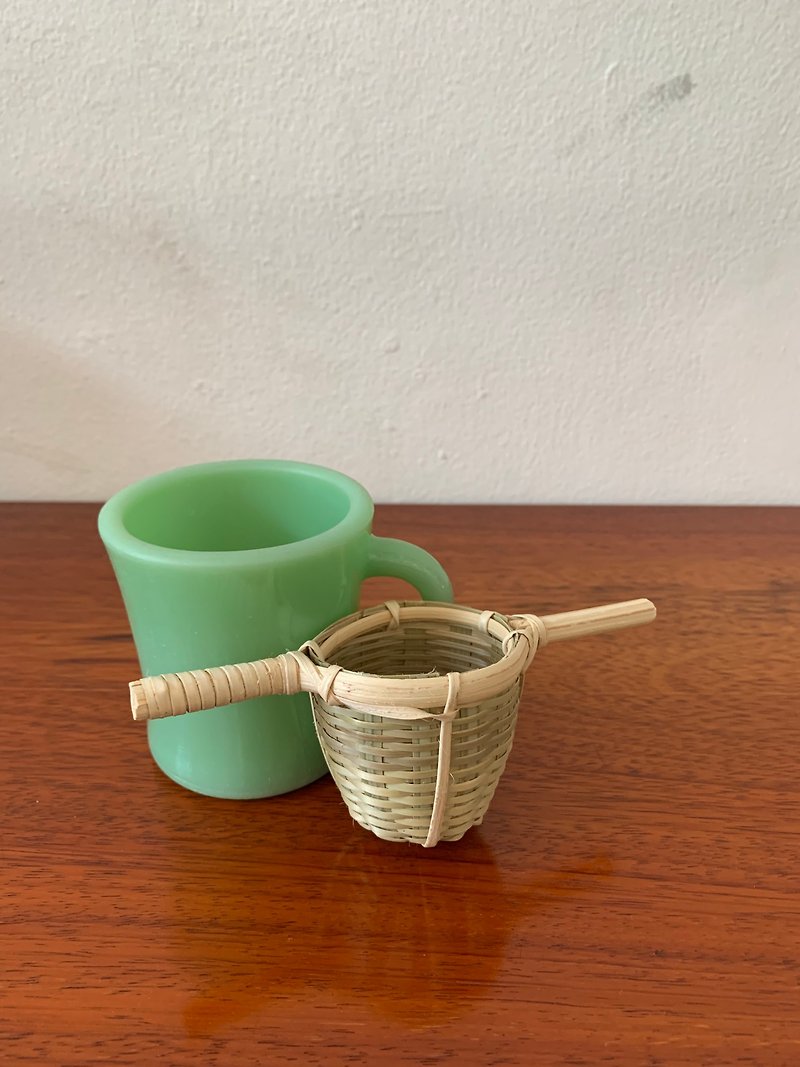 bamboo tea strainer Environmentally friendly【雙 11 限定】 - 茶壺/茶杯/茶具 - 木頭 咖啡色