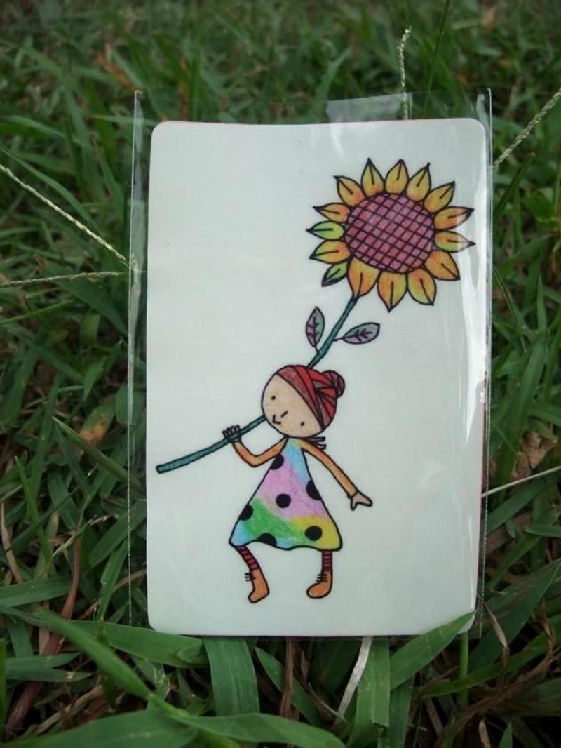 【Sticker】Love's series of warm sun - Stickers - Waterproof Material Multicolor