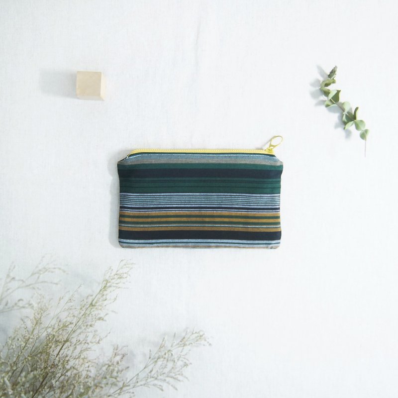 [Green Family Series] The life of the pen bag storage bag - Pencil Cases - Cotton & Hemp Green