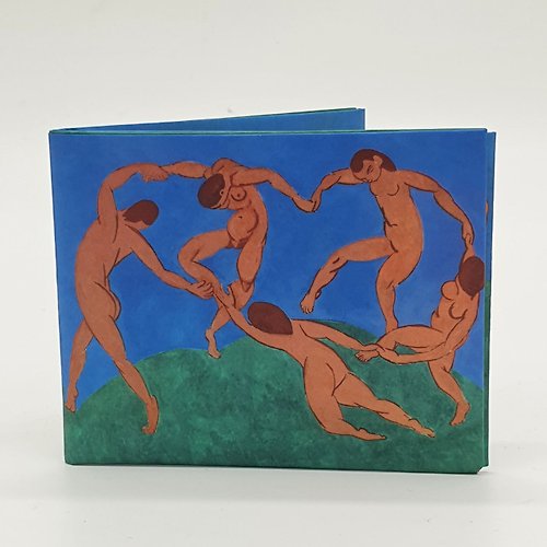 2i2UASHOP Tyvek Paper Slim Wallet,Henri Matisse Dance, tyvek wallet