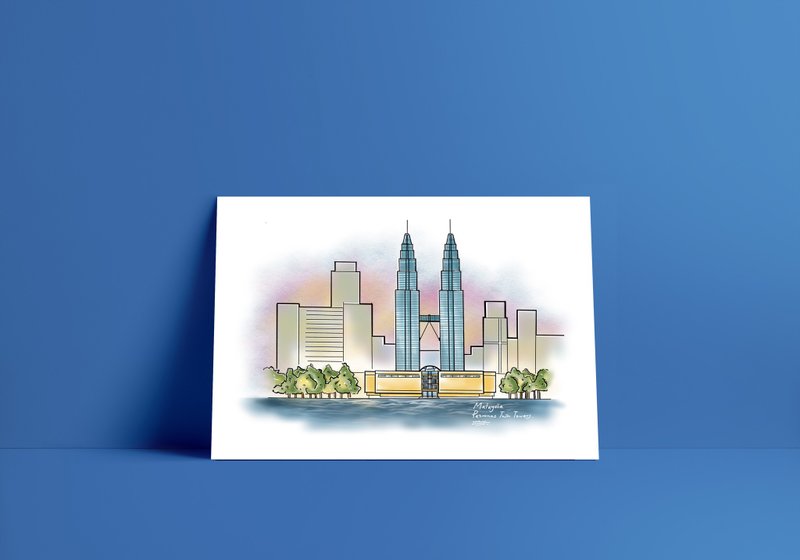 Architectural Postcard - A09 - Cards & Postcards - Paper White