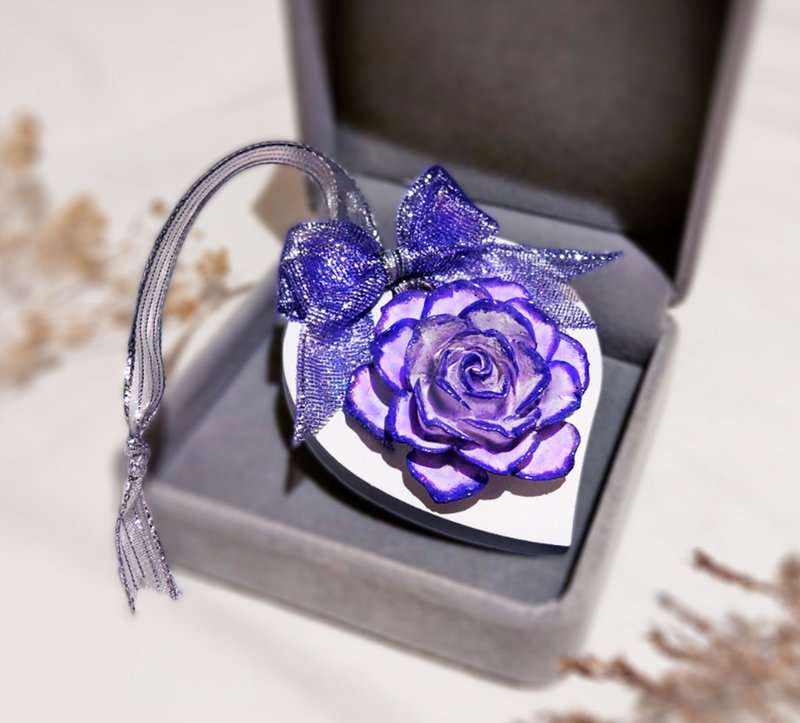 Happy Fragrance Pink Lotus Purple Hot Bright Edge Rose Diffusing Stone(comes with a beautiful gift box) - Fragrances - Stone Purple