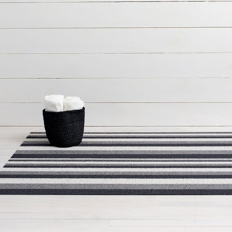 Bounce Stripe系列腳踏地墊61x91 cm(月色Moonlight) - 擺飾/家飾品 - 塑膠 黑色