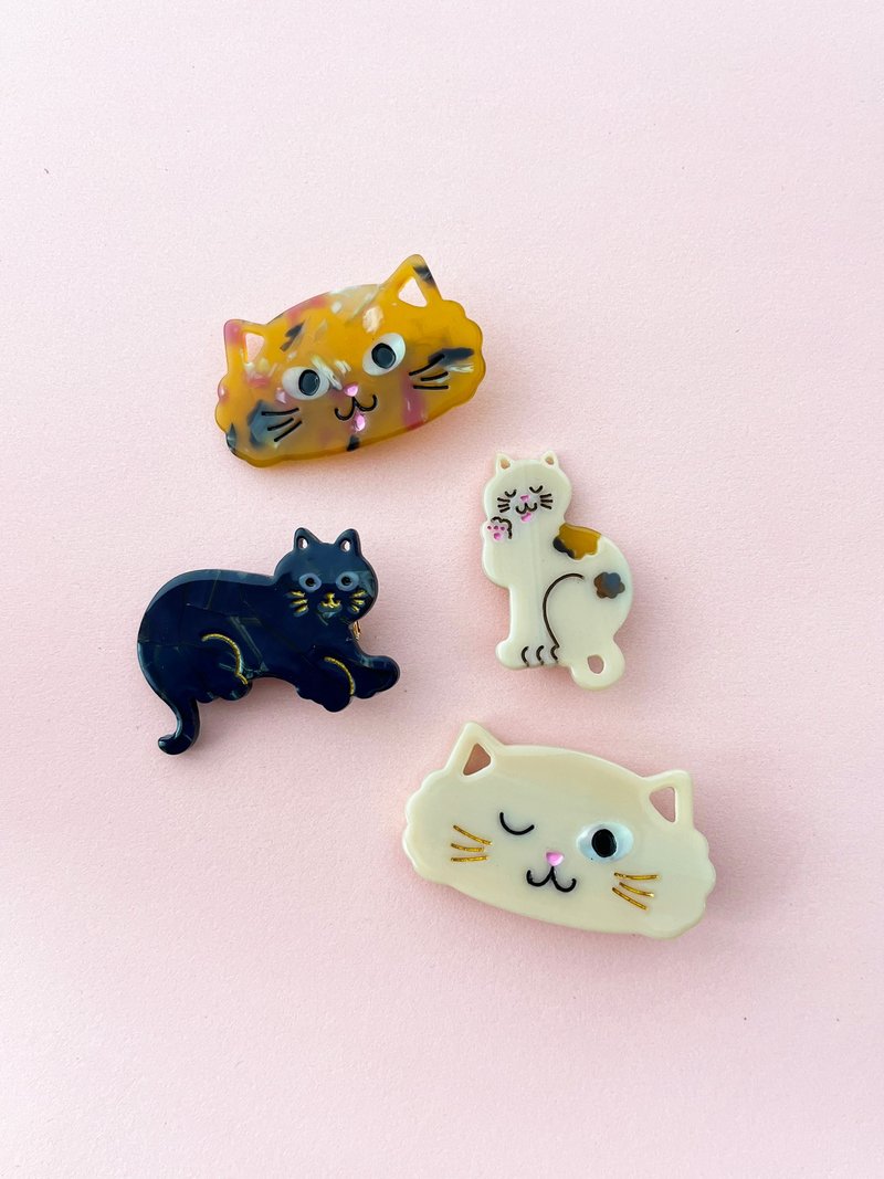 Cat duckbill hair clip - Hair Accessories - Other Materials 